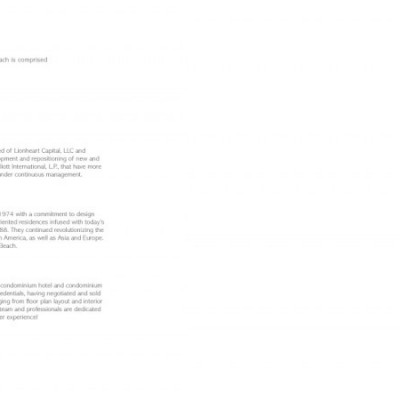 Singer Island Brochure